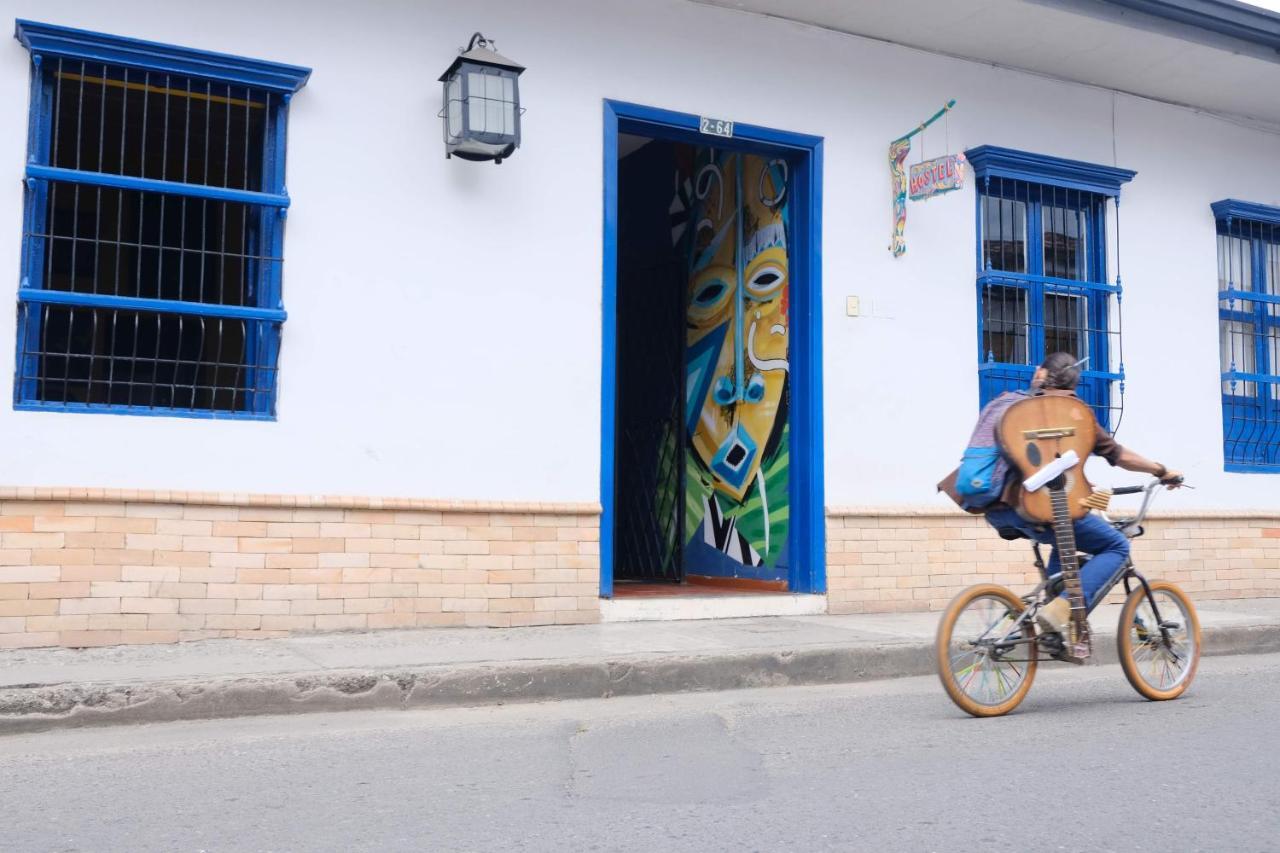 Lienzo Hostel And Mural Art Museum Popayan Exterior photo