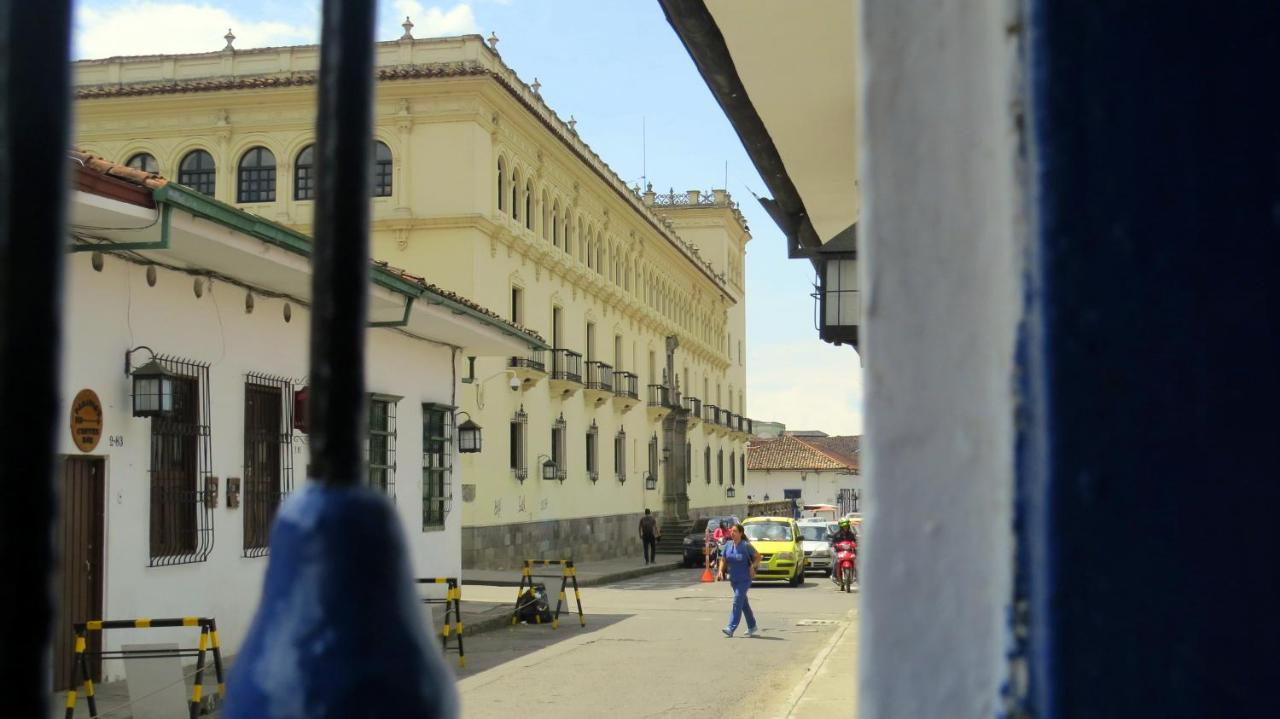Lienzo Hostel And Mural Art Museum Popayan Exterior photo